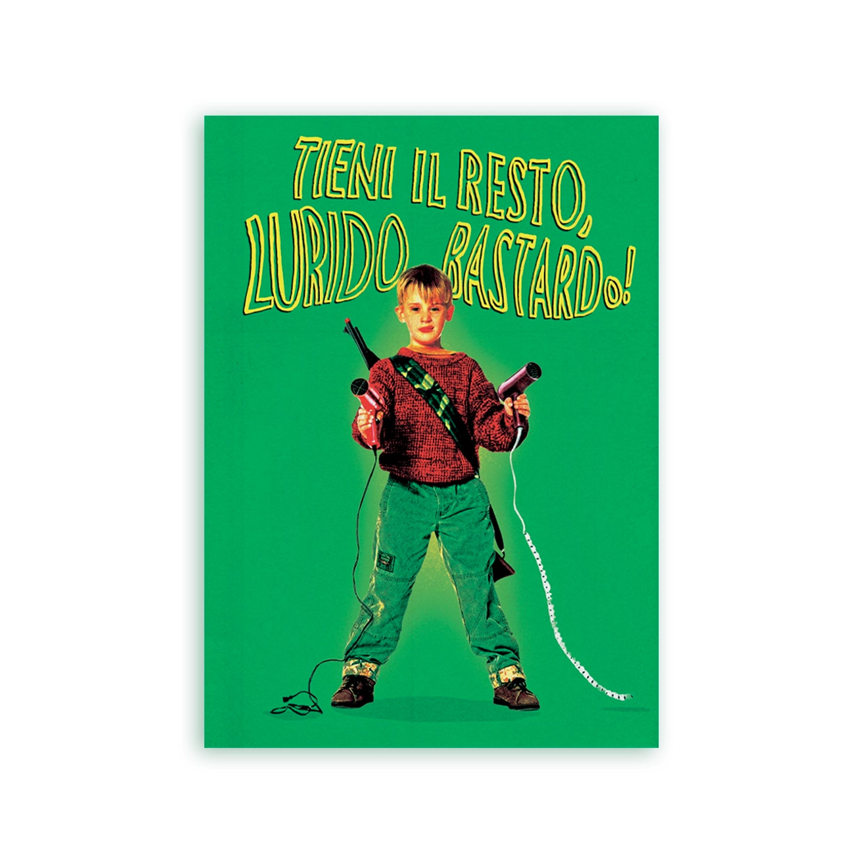 Cartolina Mamma ho perso l'aereo